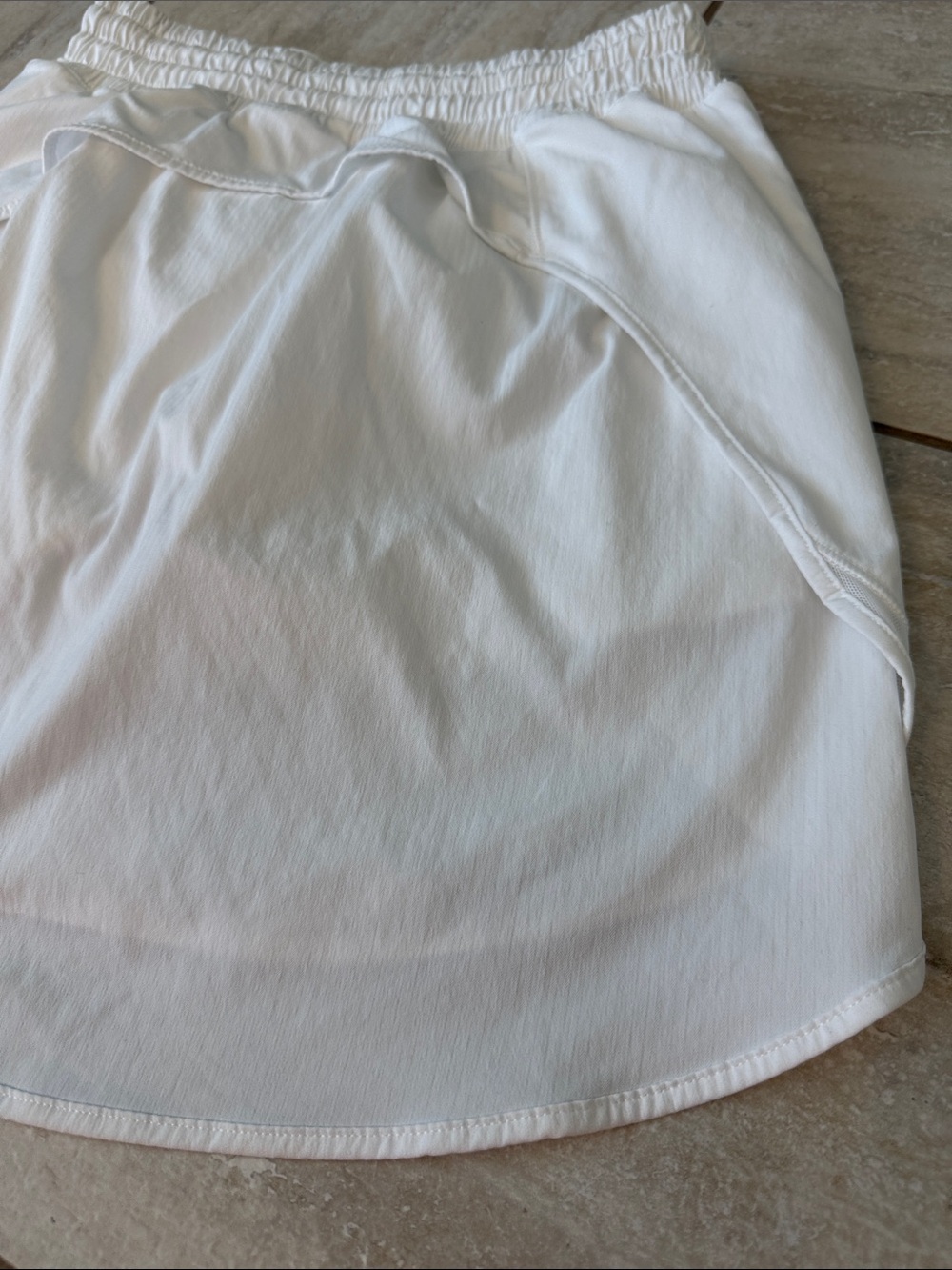 Lululemon Hotty Hot High-Rise Skirt Long White Women's 4 Tennis Running - Picture 13 of 14